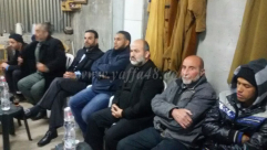 بالصور: وفد من الحركة الاسلامية يزور خيمة الاعتصام بمدينة الرملة 